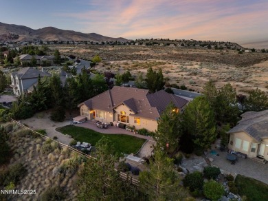The views of the valley and mountains from the backyard of this on Somersett Country Club - Canyon Nine in Nevada - for sale on GolfHomes.com, golf home, golf lot