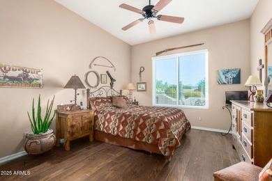 Exquisite Territorial home situated on the 13th hole of the on Tonto Verde Golf Club in Arizona - for sale on GolfHomes.com, golf home, golf lot