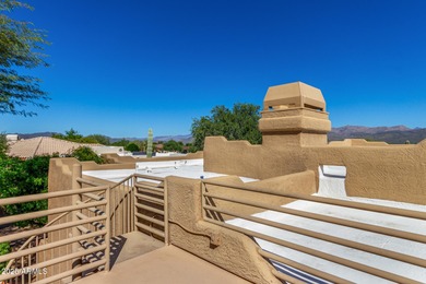 Exquisite Territorial home situated on the 13th hole of the on Tonto Verde Golf Club in Arizona - for sale on GolfHomes.com, golf home, golf lot