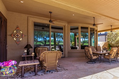 Exquisite Territorial home situated on the 13th hole of the on Tonto Verde Golf Club in Arizona - for sale on GolfHomes.com, golf home, golf lot