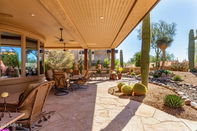 Exquisite Territorial home situated on the 13th hole of the on Tonto Verde Golf Club in Arizona - for sale on GolfHomes.com, golf home, golf lot