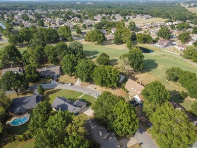 This beautifully maintained 4-bedroom, 3-bathroom home is on Indian Springs Country Club in Oklahoma - for sale on GolfHomes.com, golf home, golf lot