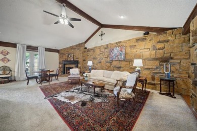 This beautifully maintained 4-bedroom, 3-bathroom home is on Indian Springs Country Club in Oklahoma - for sale on GolfHomes.com, golf home, golf lot