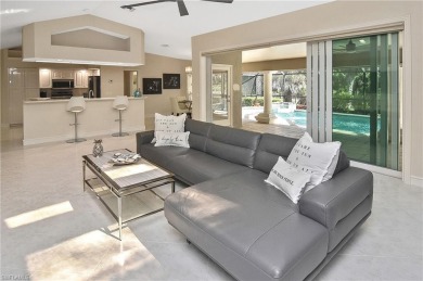 This stunning former model estate home is nestled on a generous on Lely Resort Golf and Country Club in Florida - for sale on GolfHomes.com, golf home, golf lot