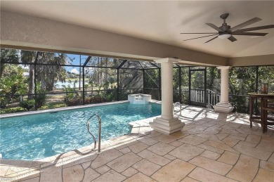 This stunning former model estate home is nestled on a generous on Lely Resort Golf and Country Club in Florida - for sale on GolfHomes.com, golf home, golf lot