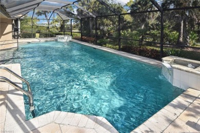 This stunning former model estate home is nestled on a generous on Lely Resort Golf and Country Club in Florida - for sale on GolfHomes.com, golf home, golf lot