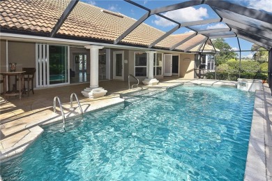 This stunning former model estate home is nestled on a generous on Lely Resort Golf and Country Club in Florida - for sale on GolfHomes.com, golf home, golf lot