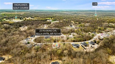 Welcome to The Huskins Home offering you a blend of comfort on Bella Vista Country Club - Highlands in Arkansas - for sale on GolfHomes.com, golf home, golf lot