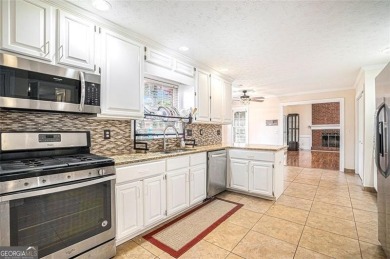 Welcome home to this charming & spacious four-sided brick home on Southland Country Club in Georgia - for sale on GolfHomes.com, golf home, golf lot