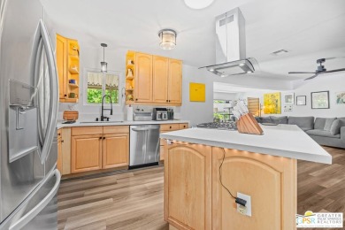 Fabulous updated corner lot 2bed, 2bath 1600+ sq ft home with an on Date Palm Country Club in California - for sale on GolfHomes.com, golf home, golf lot