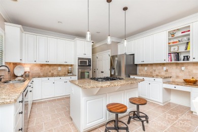 Step into this stunning 4-brf, 2.5-bath brick-front home on Northstone Country Club in North Carolina - for sale on GolfHomes.com, golf home, golf lot