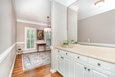 Step into this stunning 4-brf, 2.5-bath brick-front home on Northstone Country Club in North Carolina - for sale on GolfHomes.com, golf home, golf lot