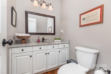 Step into this stunning 4-brf, 2.5-bath brick-front home on Northstone Country Club in North Carolina - for sale on GolfHomes.com, golf home, golf lot