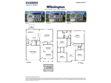 Welcome to the Wilmington is one of our two-story plans featured on Anderson Creek Golf Club in North Carolina - for sale on GolfHomes.com, golf home, golf lot