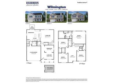 Welcome to the Wilmington is one of our two-story plans featured on Anderson Creek Golf Club in North Carolina - for sale on GolfHomes.com, golf home, golf lot
