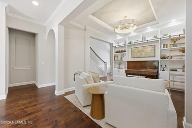 This former Cornerstone model home is situated on a private lot on The Palencia Club in Florida - for sale on GolfHomes.com, golf home, golf lot