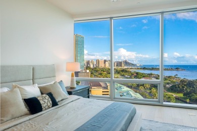 Panoramic views of the Pacific Ocean, coastline, and Diamond on Ala Wai Golf Course in Hawaii - for sale on GolfHomes.com, golf home, golf lot