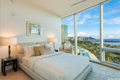 Panoramic views of the Pacific Ocean, coastline, and Diamond on Ala Wai Golf Course in Hawaii - for sale on GolfHomes.com, golf home, golf lot