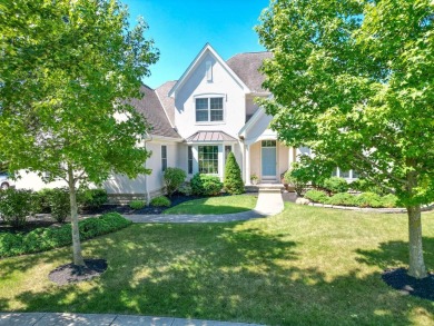 Discover this Truberry custom-built gem in Ballantrae, ideally on Golf Club of Dublin in Ohio - for sale on GolfHomes.com, golf home, golf lot