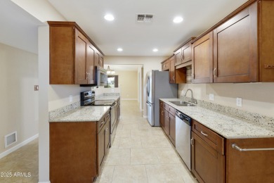 Golf course treasure! Must have 2BR, 2BA PLUS den/office home in on Sun Lakes Country Club in Arizona - for sale on GolfHomes.com, golf home, golf lot