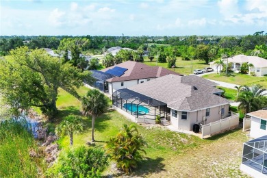 Gorgeous Lakefront Pool Home in Rotonda West!  Welcome to your on Rotonda Golf and Country Club - Long Marsh  in Florida - for sale on GolfHomes.com, golf home, golf lot