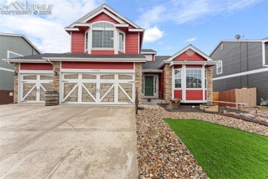 Welcome to your dream home in the highly sought-after Woodmen on Antler Creek Golf Course in Colorado - for sale on GolfHomes.com, golf home, golf lot