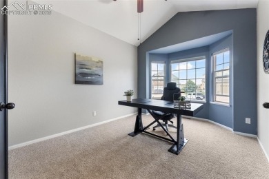 Welcome to your dream home in the highly sought-after Woodmen on Antler Creek Golf Course in Colorado - for sale on GolfHomes.com, golf home, golf lot