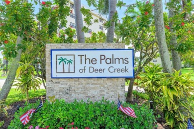 Excellent opportunity to live in the beautiful Palms Tower. This on Deer Creek Golf Club in Florida - for sale on GolfHomes.com, golf home, golf lot