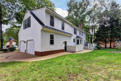 Impeccably maintained, classic colonial nestled in the heart of on Fords Colony Country Club in Virginia - for sale on GolfHomes.com, golf home, golf lot