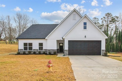 Gorgeous brand new 4 bedroom home in the lakefront golf course on Woodbridge Golf Links in North Carolina - for sale on GolfHomes.com, golf home, golf lot