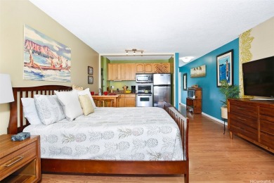 Fully furnished, turn key studio in a secure building at Fairway on Ala Wai Golf Course in Hawaii - for sale on GolfHomes.com, golf home, golf lot