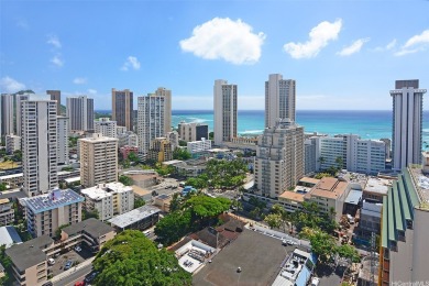 Fully furnished, turn key studio in a secure building at Fairway on Ala Wai Golf Course in Hawaii - for sale on GolfHomes.com, golf home, golf lot