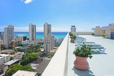 Fully furnished, turn key studio in a secure building at Fairway on Ala Wai Golf Course in Hawaii - for sale on GolfHomes.com, golf home, golf lot