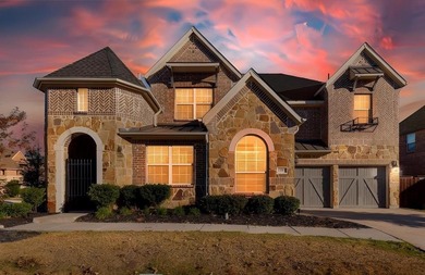Experience living in this beautifully appointed 4bedroom, 3 on The Tribute At the Colony in Texas - for sale on GolfHomes.com, golf home, golf lot