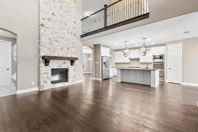 Experience living in this beautifully appointed 4bedroom, 3 on The Tribute At the Colony in Texas - for sale on GolfHomes.com, golf home, golf lot