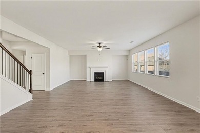 Elegant Lakefront Living with Golf Course Scenery! Step into on Durham Lakes Country Club in Georgia - for sale on GolfHomes.com, golf home, golf lot