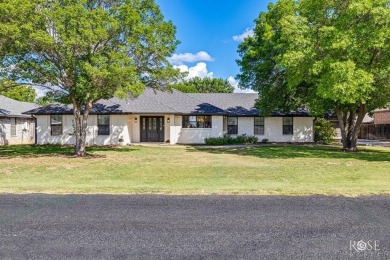 How would you like to live in a beautifully updated home just on San Angelo Country Club in Texas - for sale on GolfHomes.com, golf home, golf lot