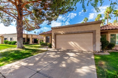 Beautiful St Thomas situated pool side in sought-after Hidden on Westbrook Village Golf Club in Arizona - for sale on GolfHomes.com, golf home, golf lot