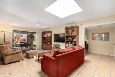 Beautiful St Thomas situated pool side in sought-after Hidden on Westbrook Village Golf Club in Arizona - for sale on GolfHomes.com, golf home, golf lot