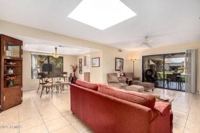 Beautiful St Thomas situated pool side in sought-after Hidden on Westbrook Village Golf Club in Arizona - for sale on GolfHomes.com, golf home, golf lot