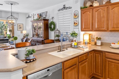 Welcome to this beautiful south-facing golf course and mountain on Mountain Vista Golf Course At Sun City Palm Desert in California - for sale on GolfHomes.com, golf home, golf lot