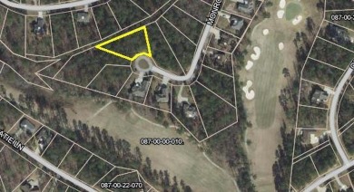 Approximately .49 acre home site in the Monticello section of on Monticello Golf Club At Savannah Lakes in South Carolina - for sale on GolfHomes.com, golf home, golf lot