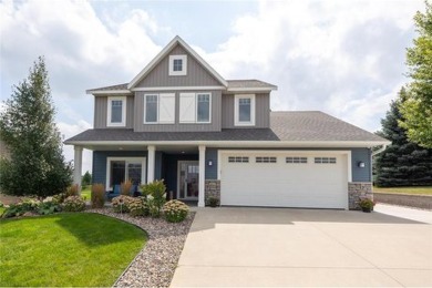 Discover elegance and comfort in this newer 2-story patio home on Zumbrota Golf Club in Minnesota - for sale on GolfHomes.com, golf home, golf lot