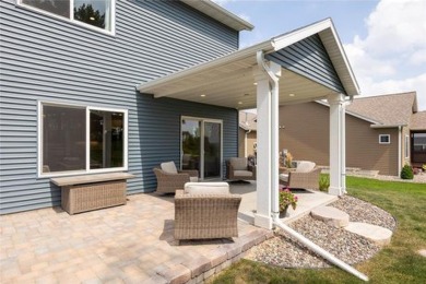 Discover elegance and comfort in this newer 2-story patio home on Zumbrota Golf Club in Minnesota - for sale on GolfHomes.com, golf home, golf lot