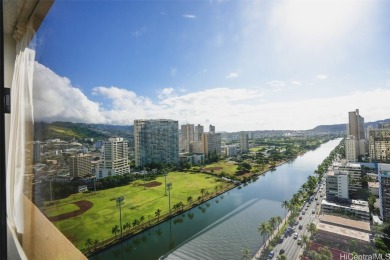 Legal Vacation Rental - This updated 1-bedroom, 2-bath condo on Ala Wai Golf Course in Hawaii - for sale on GolfHomes.com, golf home, golf lot