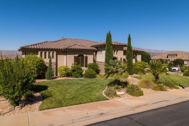 Discover 2195 N Cascade Canyon Dr, a corner-lot sanctuary with on Entrada at Snow Canyon in Utah - for sale on GolfHomes.com, golf home, golf lot