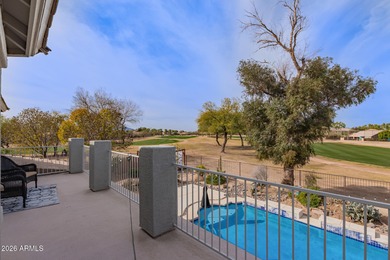 Nestled in the desirable Villages of Queen Creek, this home on Las Colinas Golf Club in Arizona - for sale on GolfHomes.com, golf home, golf lot