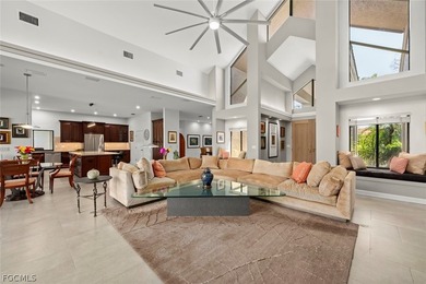 This custom contemporary classic is a truly remarkable offering on Fiddlesticks Country Club in Florida - for sale on GolfHomes.com, golf home, golf lot