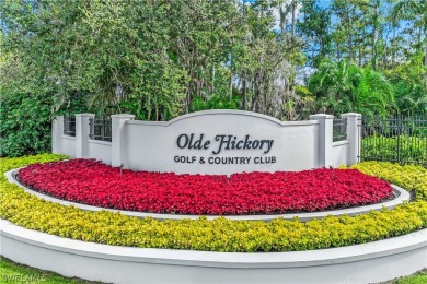You'll have picture worthy sunsets over the water and 18th on Olde Hickory Golf and Country Club in Florida - for sale on GolfHomes.com, golf home, golf lot