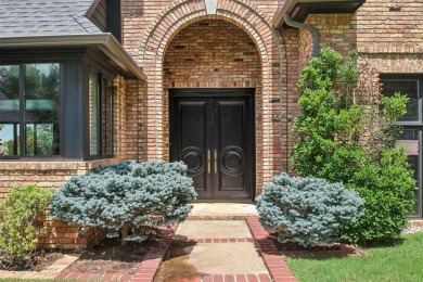 Take up this beautiful home located on the west side of Oak Tree on Oak Tree National Golf and Country Club in Oklahoma - for sale on GolfHomes.com, golf home, golf lot